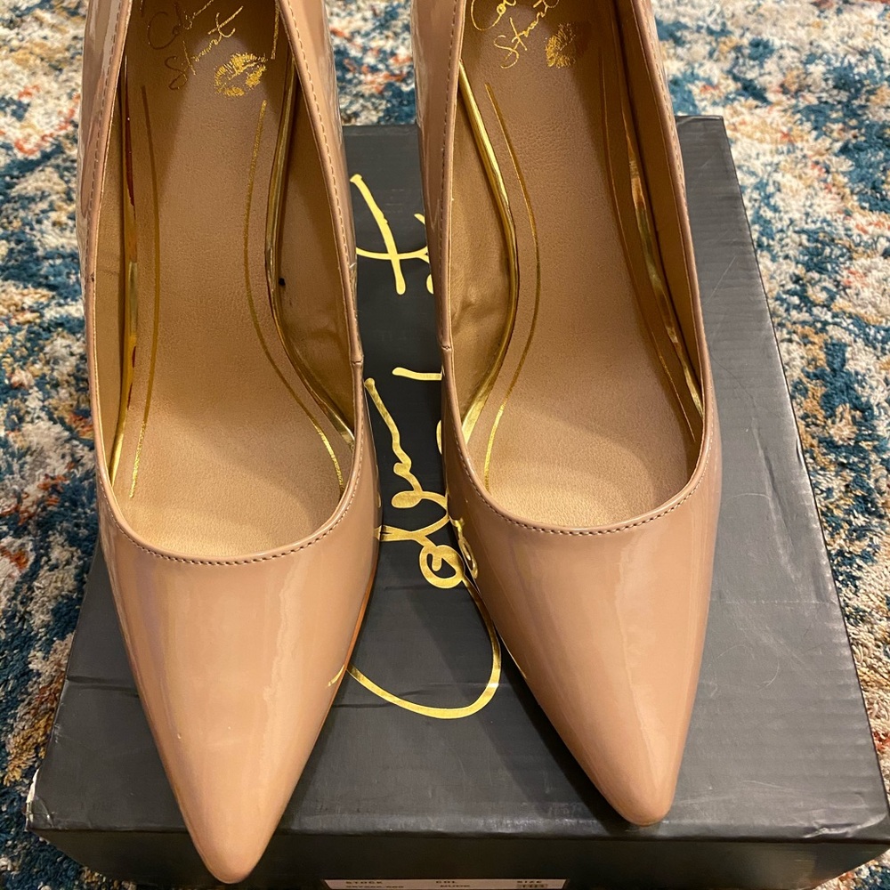 Brand New Colin Stewart Nude Heels